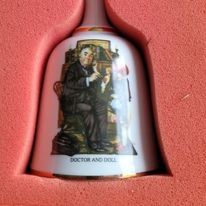 Norman Rockwell limited edition doctor and doll Be